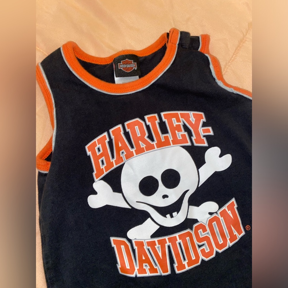 Babies Harley Davidson onesie